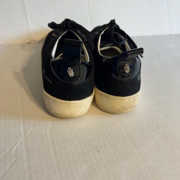 Fly London Black Maco Nubuck Leather Lace Up Sneaker Shoe Womens 42 Classic - Picture 5 of 7